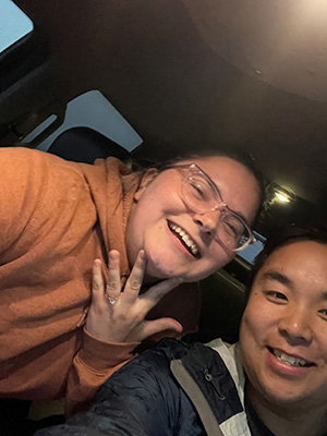 Cullen Utermark and Gillian Lightenfield