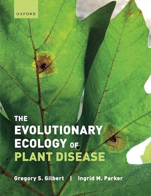 Book cover of Evolutionary ecology of plant disease