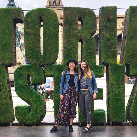 Olivia Pinner and Joanne Pereira-Melo