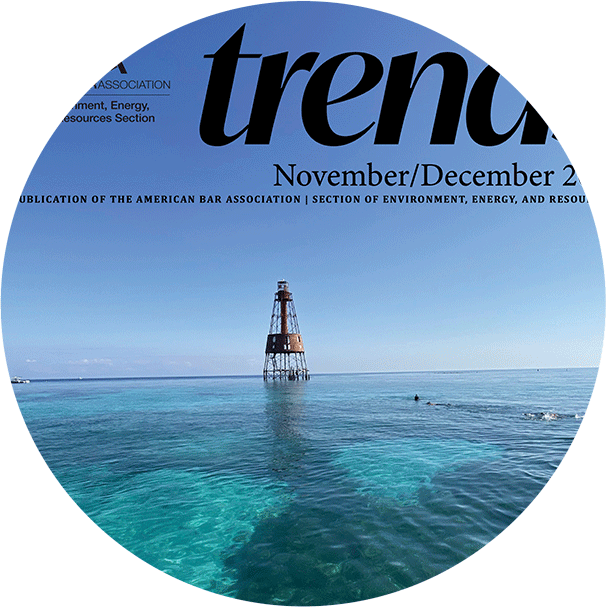blue water magazine cover
