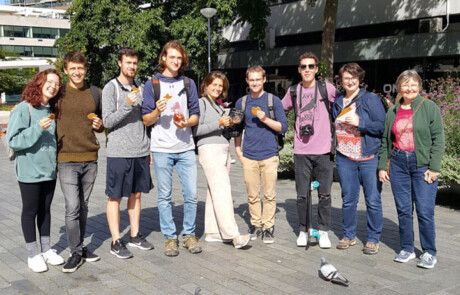 ESF students in Amsterdam