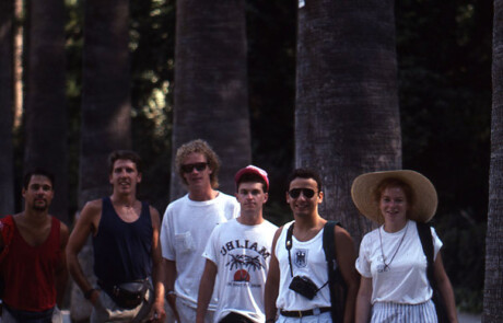 ESF students in a park