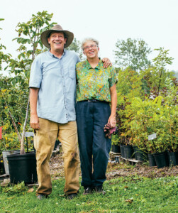 Nancy (Johnson) Hayden (EFB) and John Hayden (EFB) are pleased to announce their book, “Farming on the Wild Side: The Evolution of a Regenerative Organic Farm and Nursery” (Chelsea Green Publishing 2019) which highlights their ecological perennial fruit farming adventures in Vermont. After 29 years on the farm, they recently moved to Maine and down-sized to ‘Wild Side Gardens.’ Check out their new coastal ecosystem adventures on Facebook.