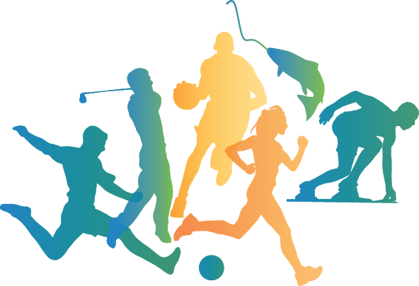 Clipart of people playing sports