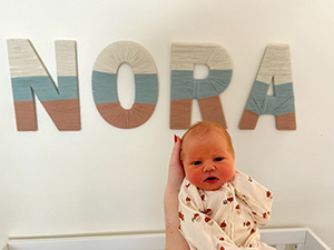Baby Nora Elizabeth Taylor