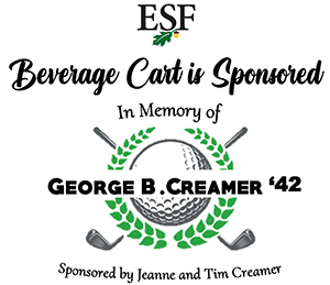 George B Creamer 1942 beverage cart sponsor