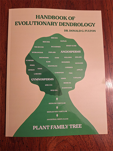 cover page of the handbook of evolutionary dendrology by Dr. Donald G. Fulton